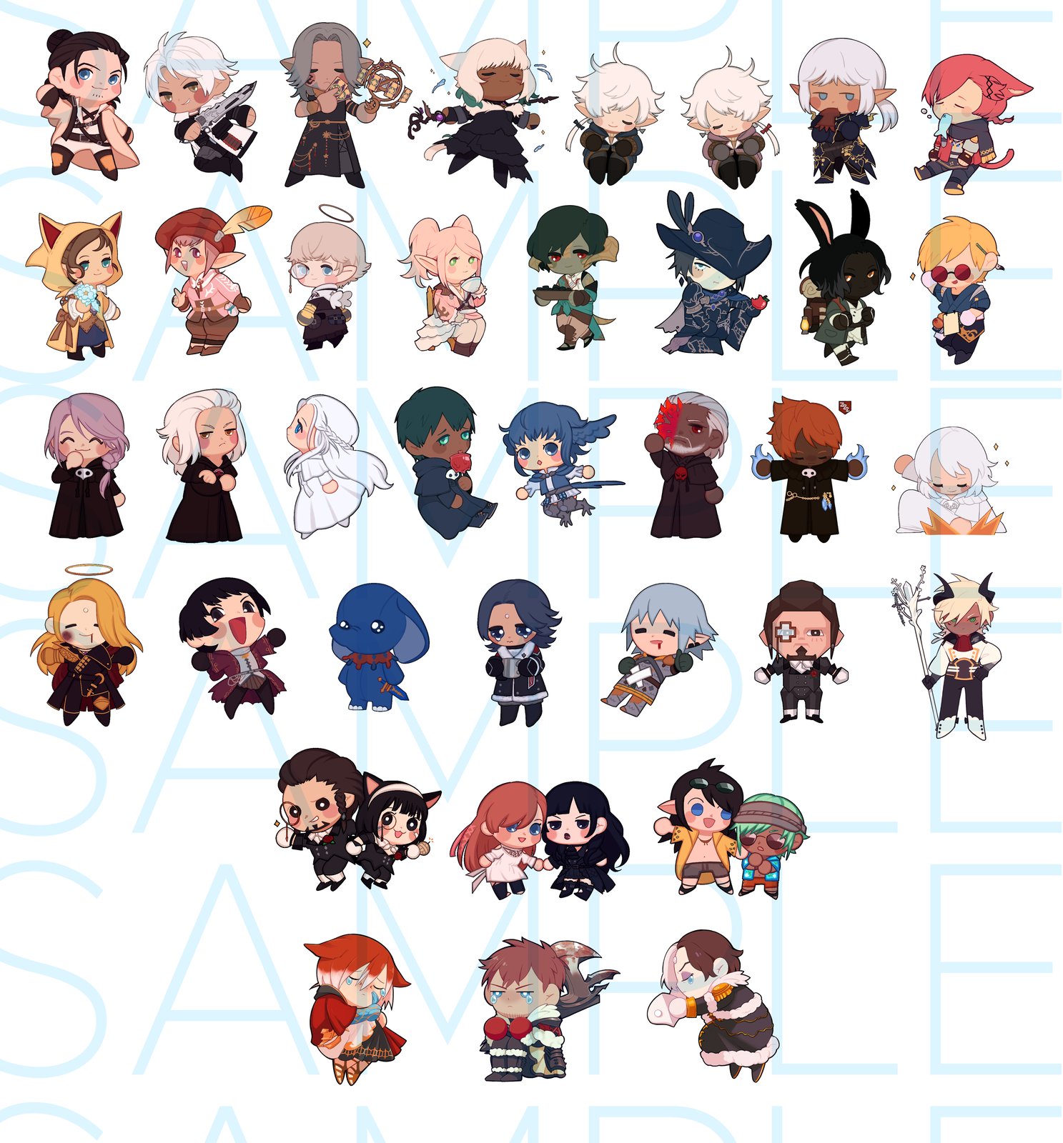 FFXIV: Endwalker Charms | joyejoyushoppe